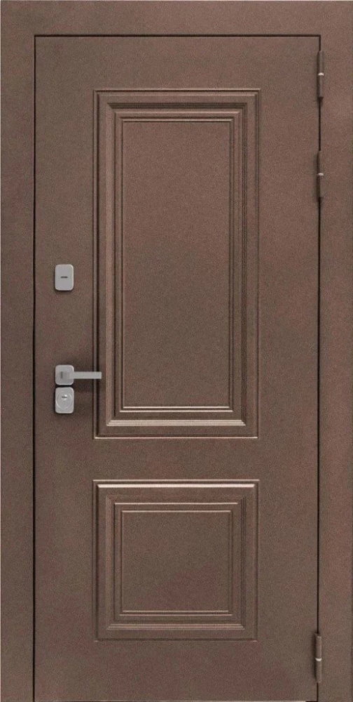 Входная дверь ДвериПРО Д-68 ФЛ-256 (10мм, бетон пепельный) DPRO220539 внешняя сторона